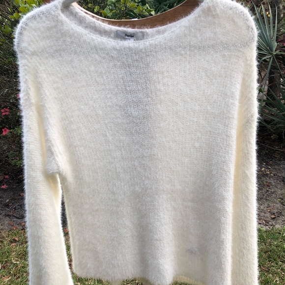 NWT Papaya size S white sweater - Picture 4 of 8